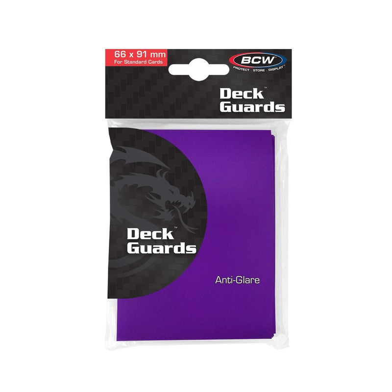 Double Matte Deck Guards (Purple) | BCW