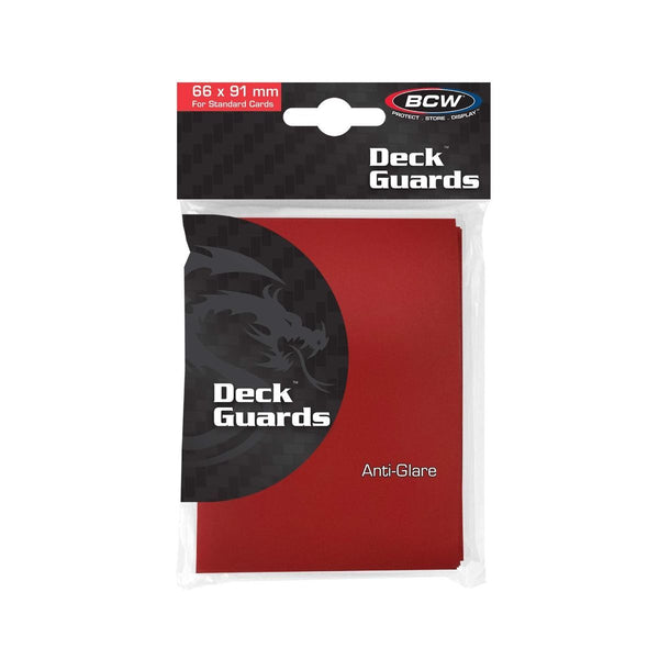 Double Matte Deck Guards (Red) | BCW