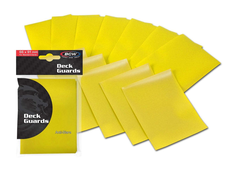 Double Matte Deck Guards (Yellow) | BCW