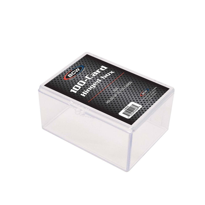 100-Card Hinged Box | BCW