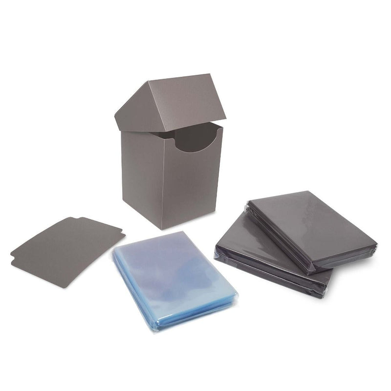 Combo Pack: Inner Sleeves & Elite2 Deck Guards (Gray) | BCW