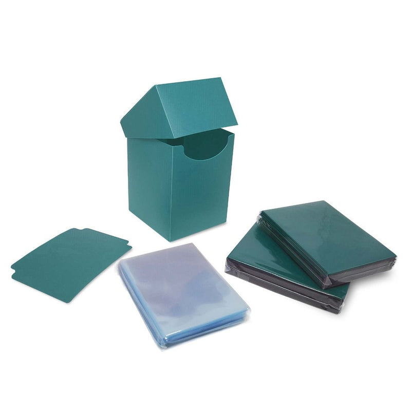 Combo Pack: Inner Sleeves & Elite2 Deck Guards (Teal) | BCW