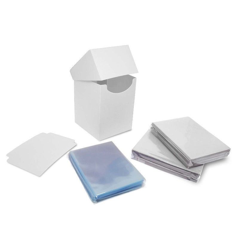 Combo Pack: Inner Sleeves & Elite2 Deck Guards (White) | BCW