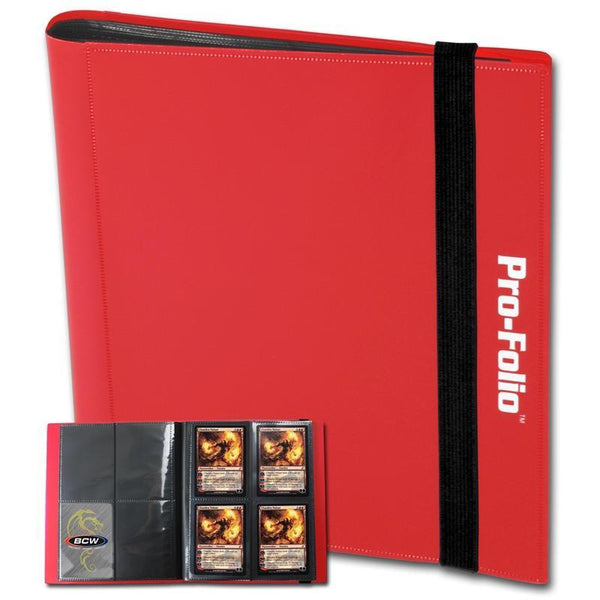 Pro-Folio 4-Pocket (Red) | BCW
