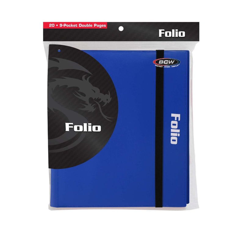 Folio 9-Pocket Album (Blue) | BCW