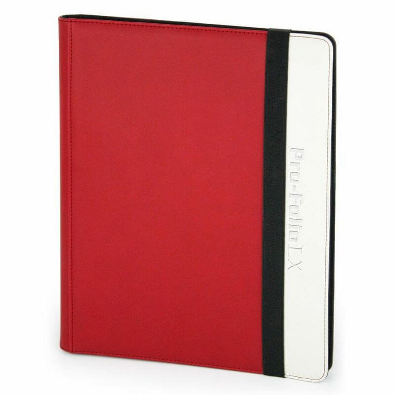 Pro-Folio 9-Pocket LX Album (Red-White) | BCW