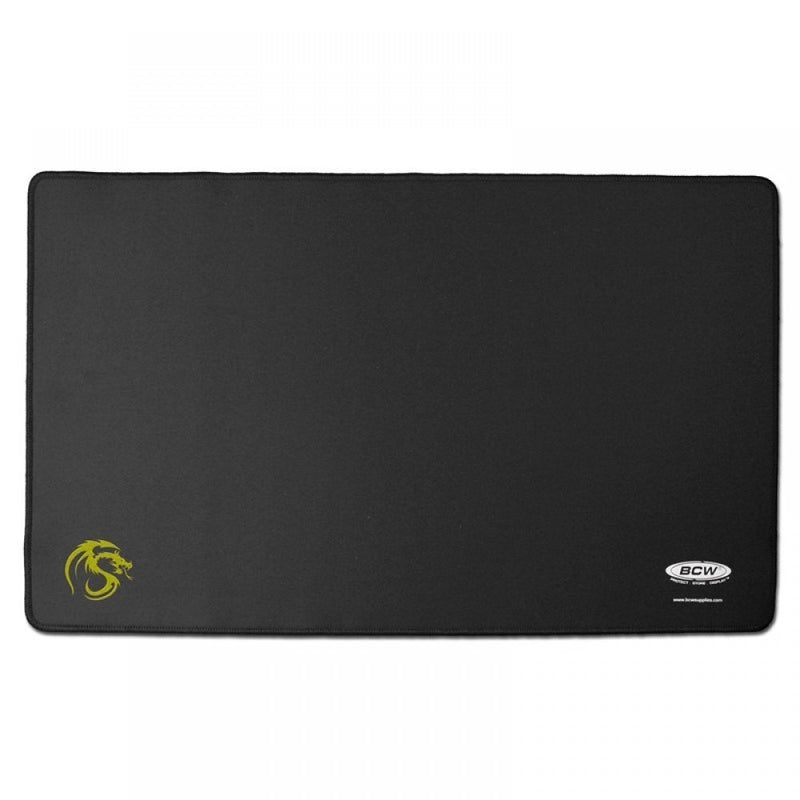Playmat with Stitched Edging (Black) | BCW