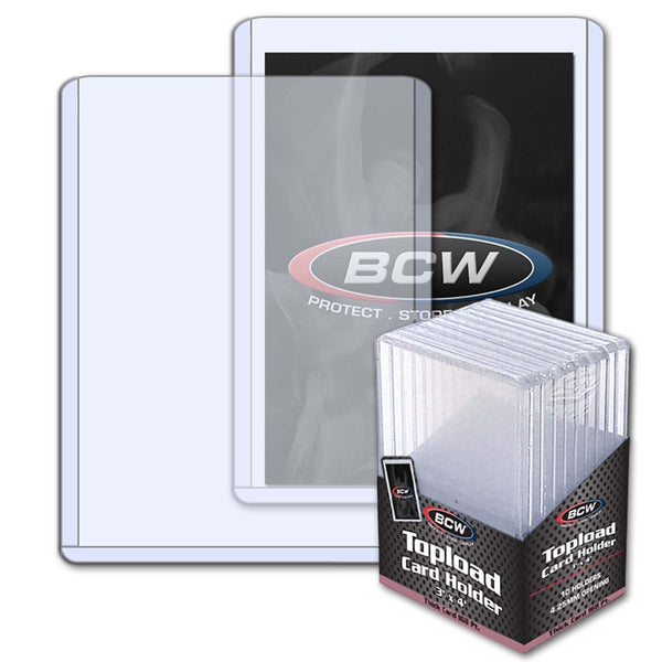 Thick 3x4 Topload Card Holder (168pt) | BCW