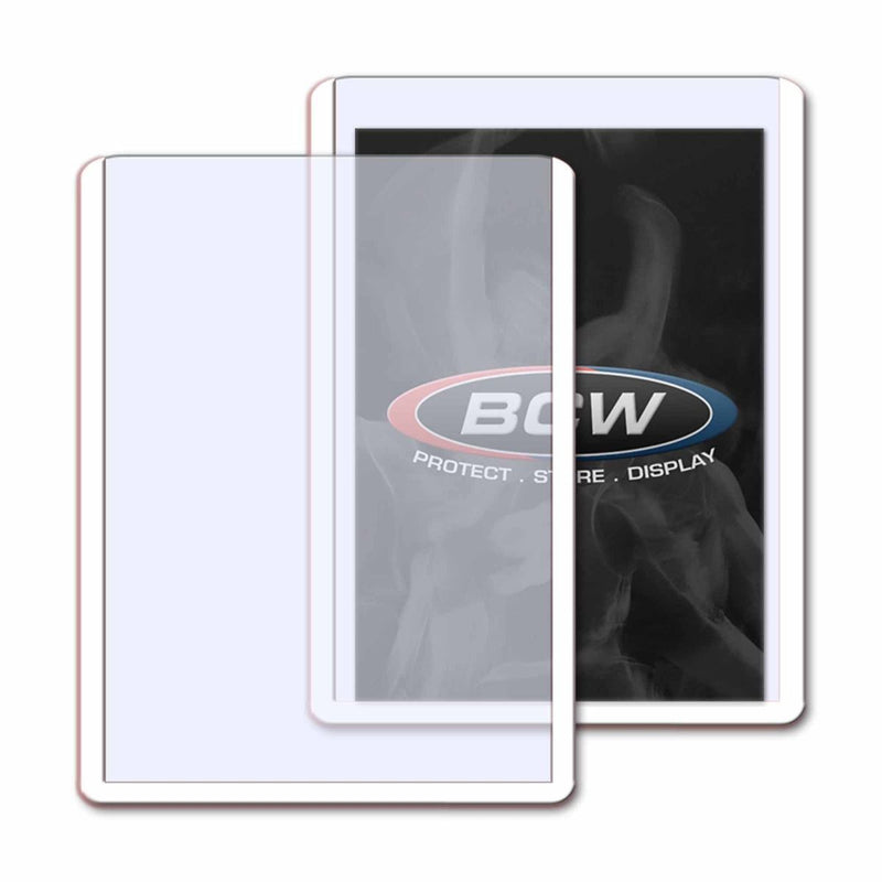 Standard 3x4 Topload Card Holder (White Border) | BCW