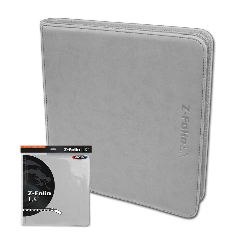 Z-Folio 12-Pocket LX Album (White) | BCW