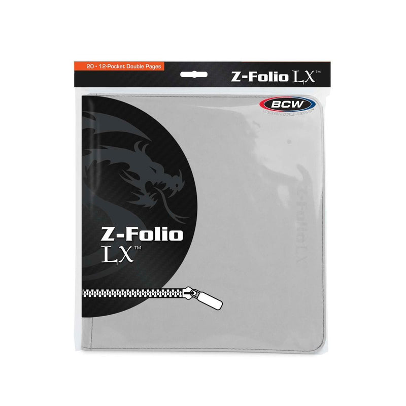 Z-Folio 12-Pocket LX Album (White) | BCW