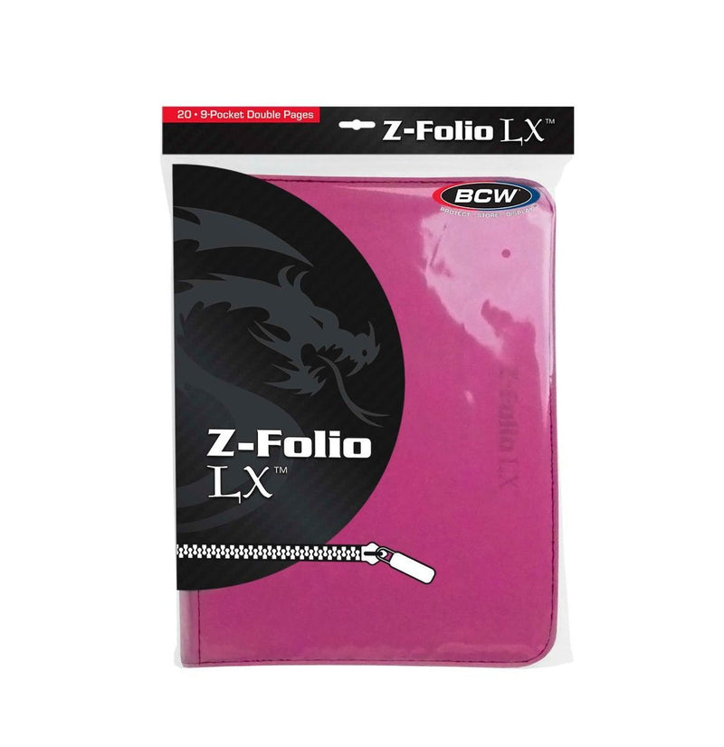 Z-Folio 9-Pocket LX Album (Pink) | BCW