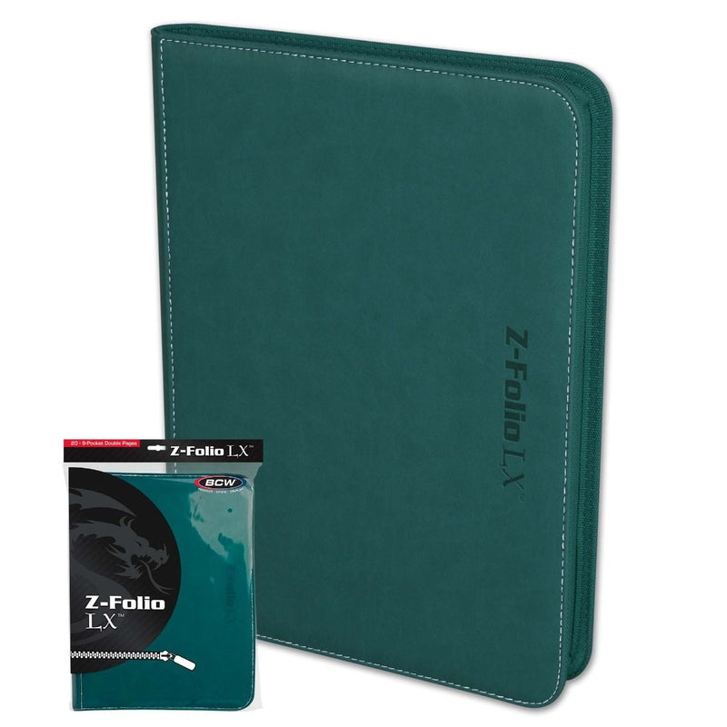 Z-Folio 9-Pocket LX Album (Teal) | BCW