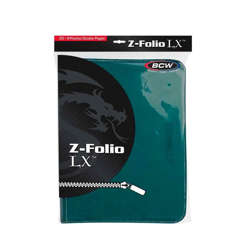 Z-Folio 9-Pocket LX Album (Teal) | BCW