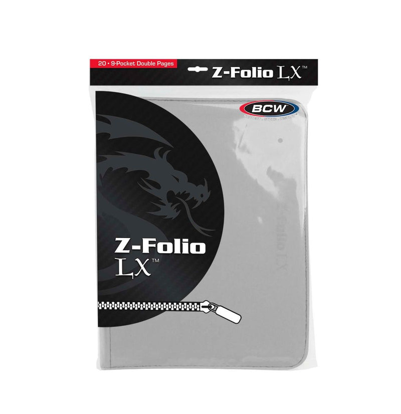 Z-Folio 9-Pocket LX Album (White) | BCW