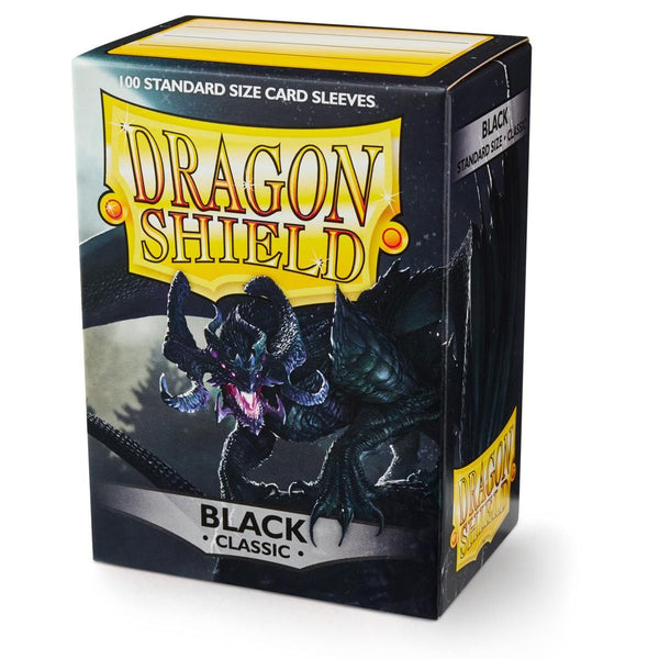 Classic Standard Sleeves (Black) | Dragon Shield