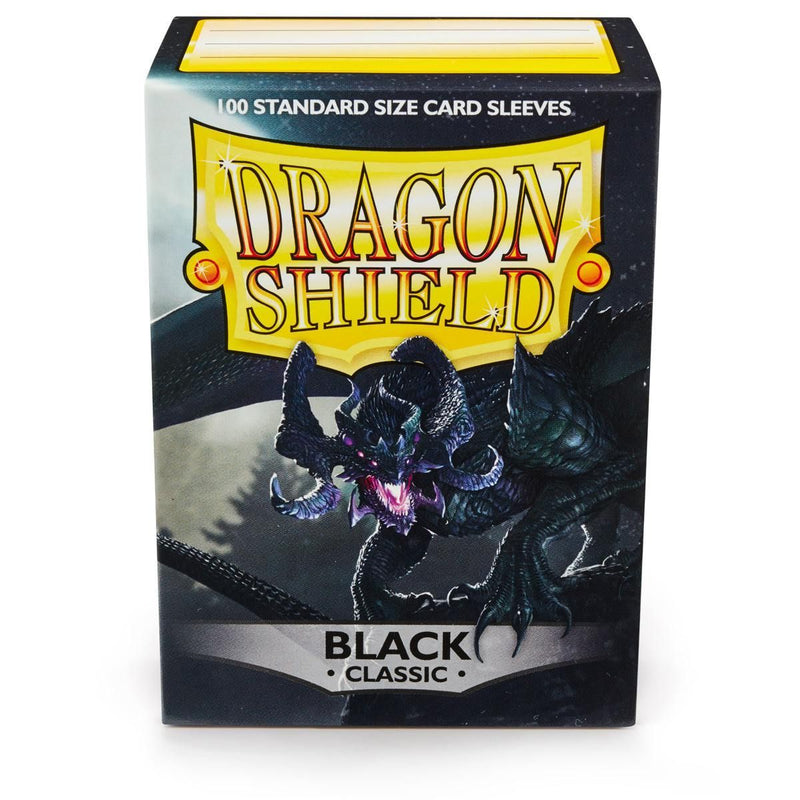 Classic Standard Sleeves (Black) | Dragon Shield