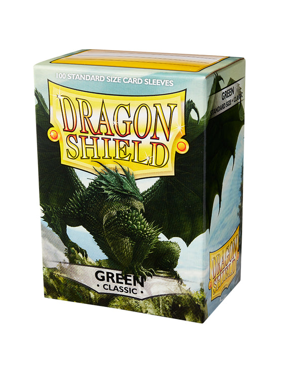 Classic Standard Sleeves (Green) | Dragon Shield