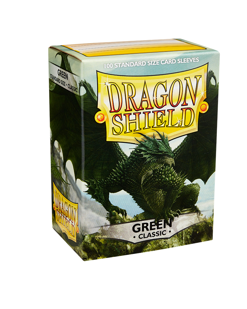 Classic Standard Sleeves (Green) | Dragon Shield