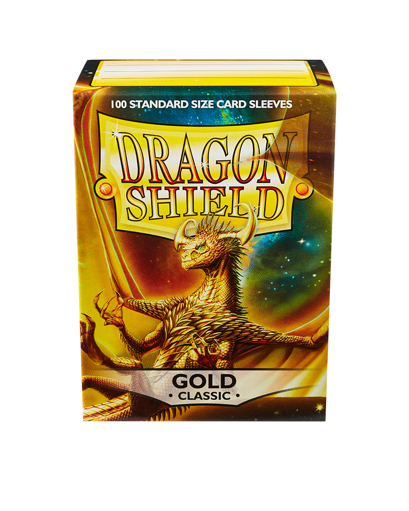 Classic Standard Sleeves (Gold) | Dragon Shield