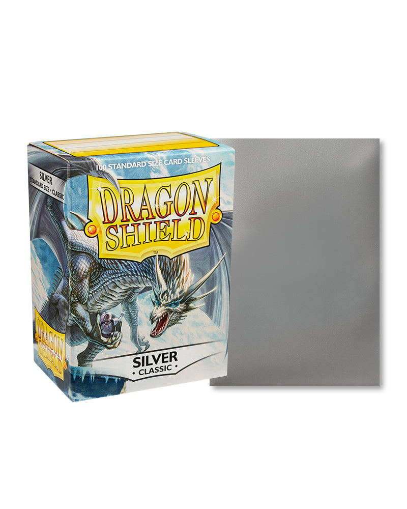 Classic Standard Sleeves (Silver) | Dragon Shield