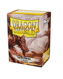 Classic Standard Sleeves (Brown) | Dragon Shield