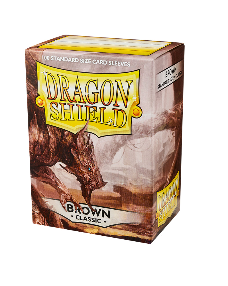 Classic Standard Sleeves (Brown) | Dragon Shield