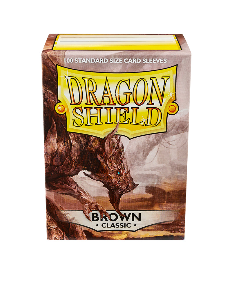 Classic Standard Sleeves (Brown) | Dragon Shield