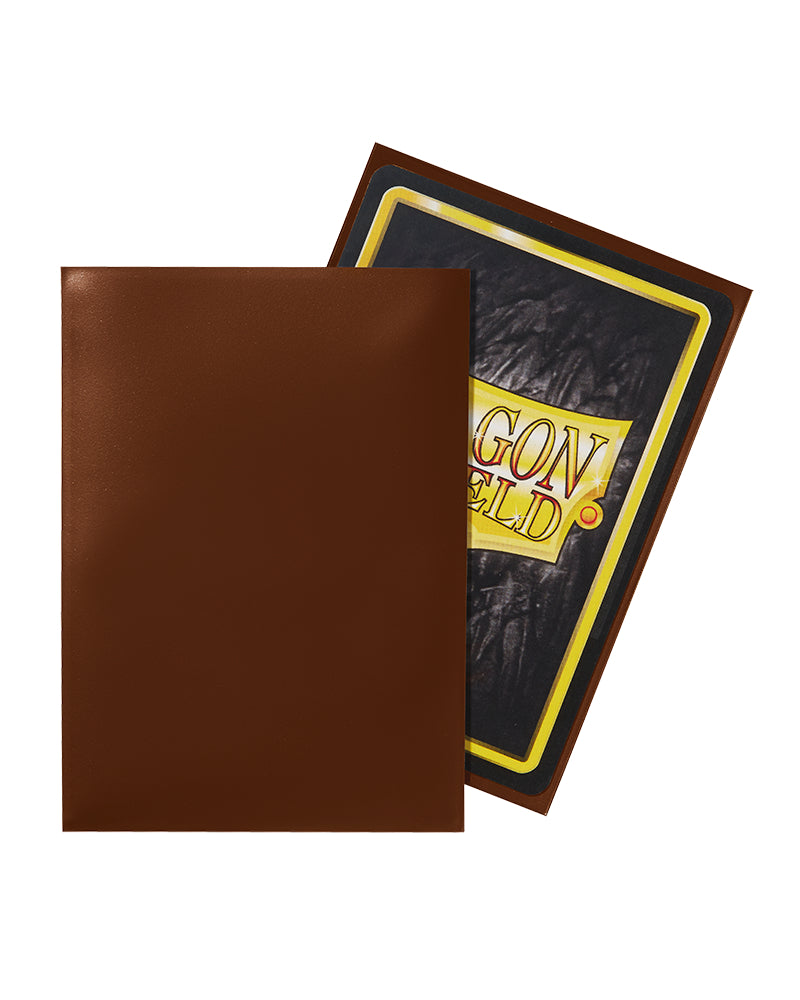 Classic Standard Sleeves (Brown) | Dragon Shield