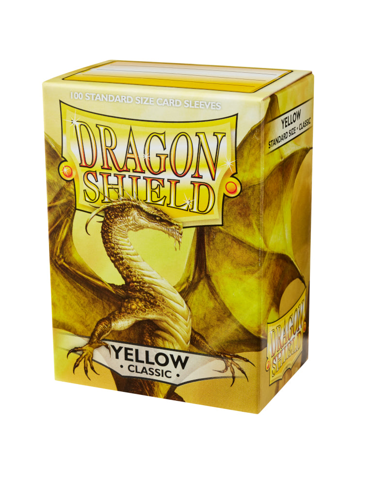 Classic Standard Sleeves (Yellow) | Dragon Shield