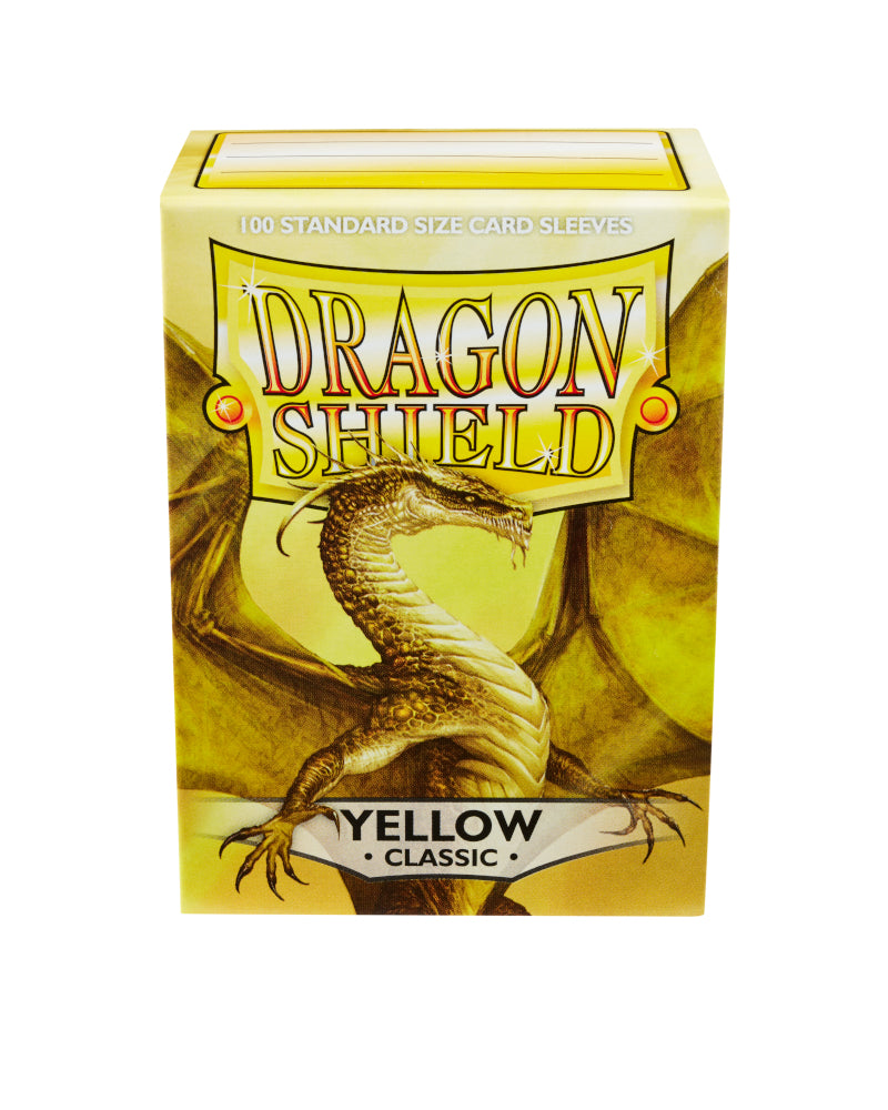 Classic Standard Sleeves (Yellow) | Dragon Shield