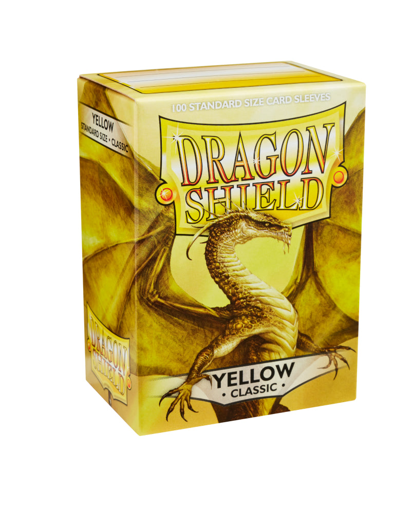 Classic Standard Sleeves (Yellow) | Dragon Shield