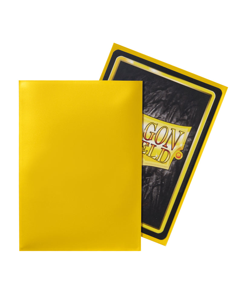 Classic Standard Sleeves (Yellow) | Dragon Shield