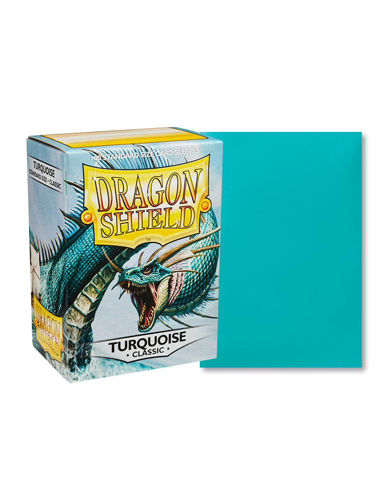 Classic Standard Sleeves (Turquoise) | Dragon Shield