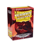 Classic Standard Sleeves (Crimson) | Dragon Shield