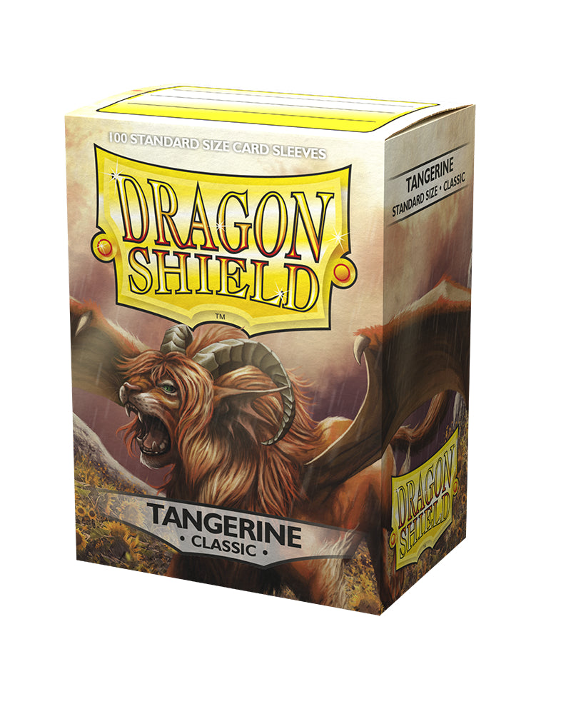 Classic Standard Sleeves (Tangerine) | Dragon Shield