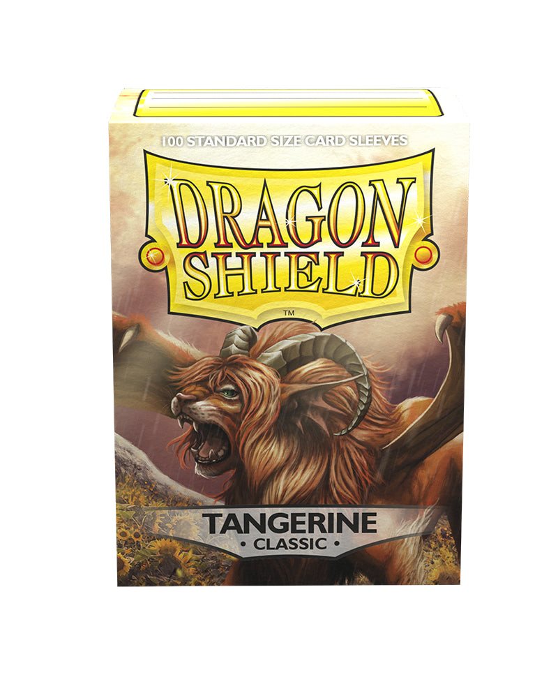 Classic Standard Sleeves (Tangerine) | Dragon Shield