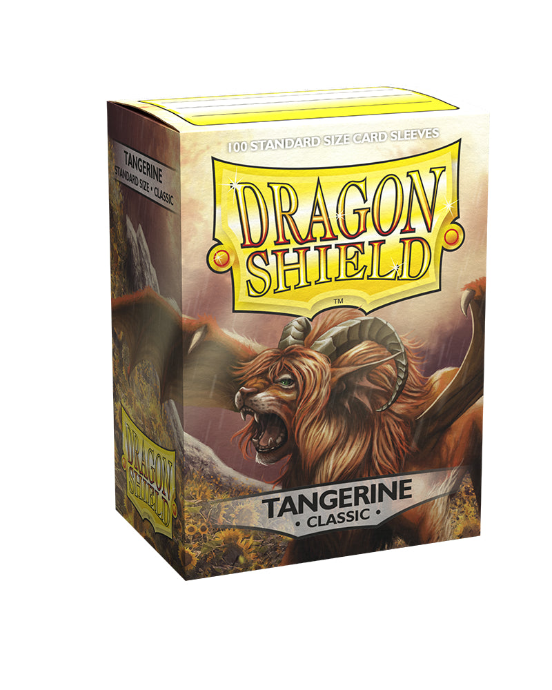 Classic Standard Sleeves (Tangerine) | Dragon Shield