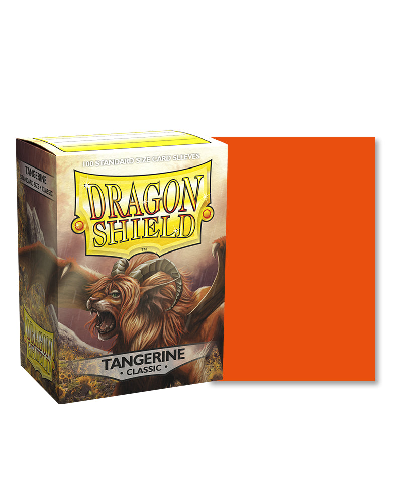 Classic Standard Sleeves (Tangerine) | Dragon Shield