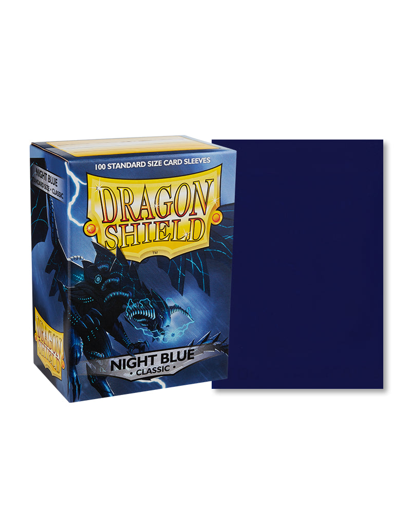 Classic Standard Sleeves (Night Blue) | Dragon Shield