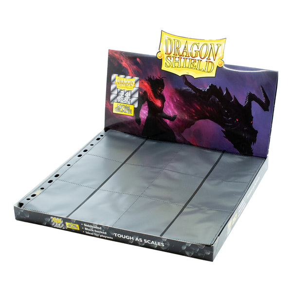 24-Pocket Pages: Sideload Non-Glare Display | Dragon Shield