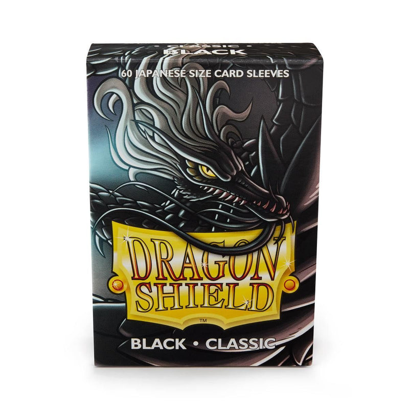 Classic Mini Sleeves (Black) | Dragon Shield