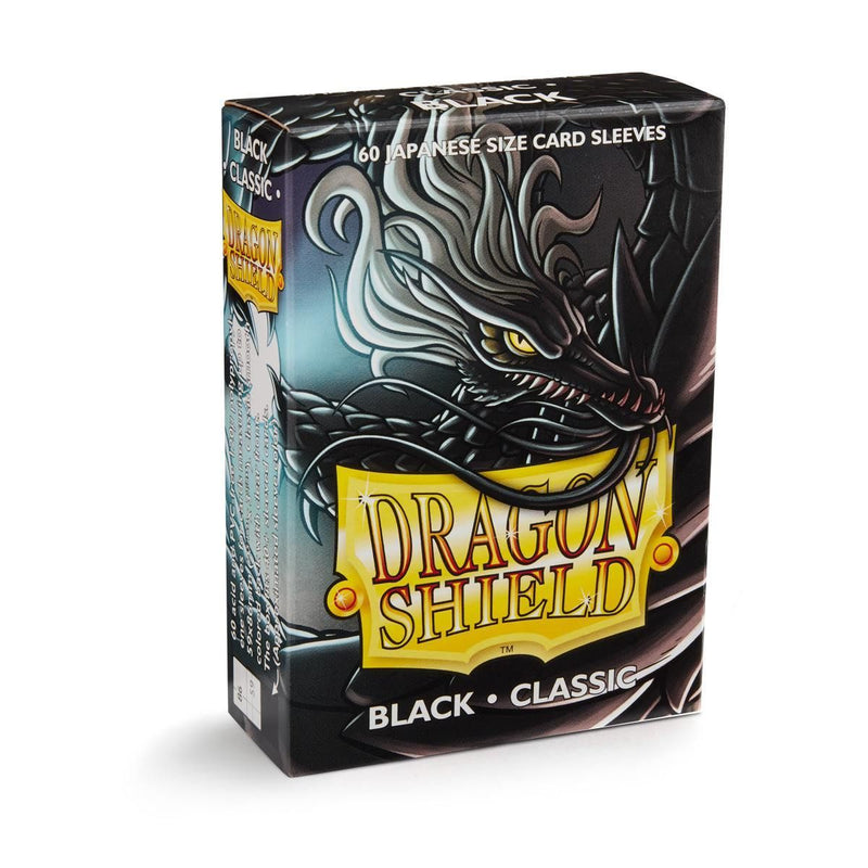 Classic Mini Sleeves (Black) | Dragon Shield