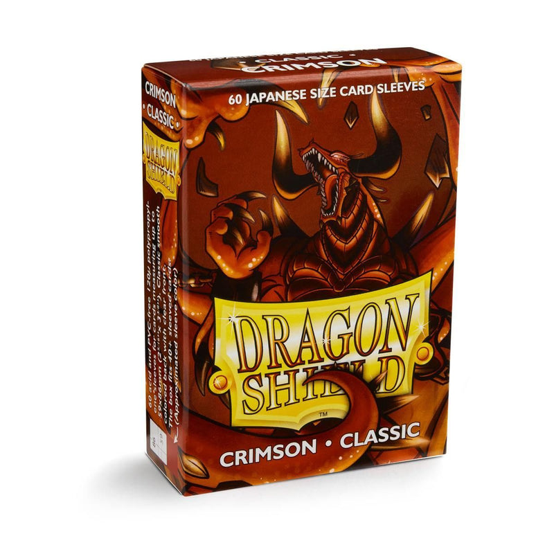 Classic Mini Sleeves (Crimson) | Dragon Shield