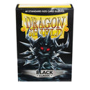 Classic 60 Standard Sleeves (Black) | Dragon Shield