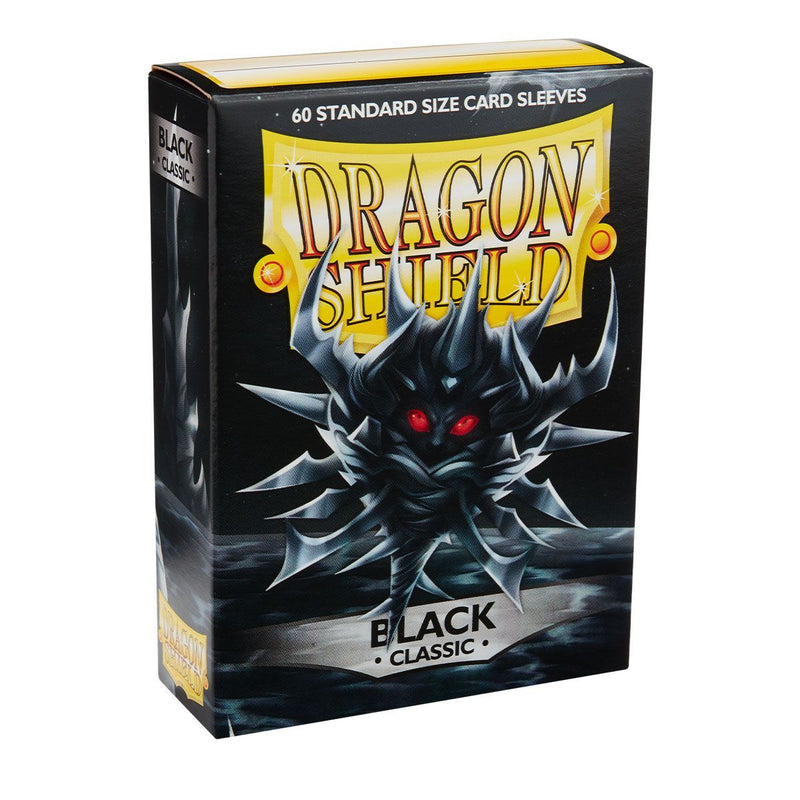 Classic 60 Standard Sleeves (Black) | Dragon Shield