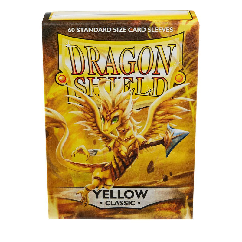 Classic 60 Standard Sleeves (Yellow) | Dragon Shield