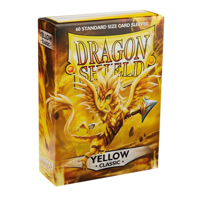 Classic 60 Standard Sleeves (Yellow) | Dragon Shield