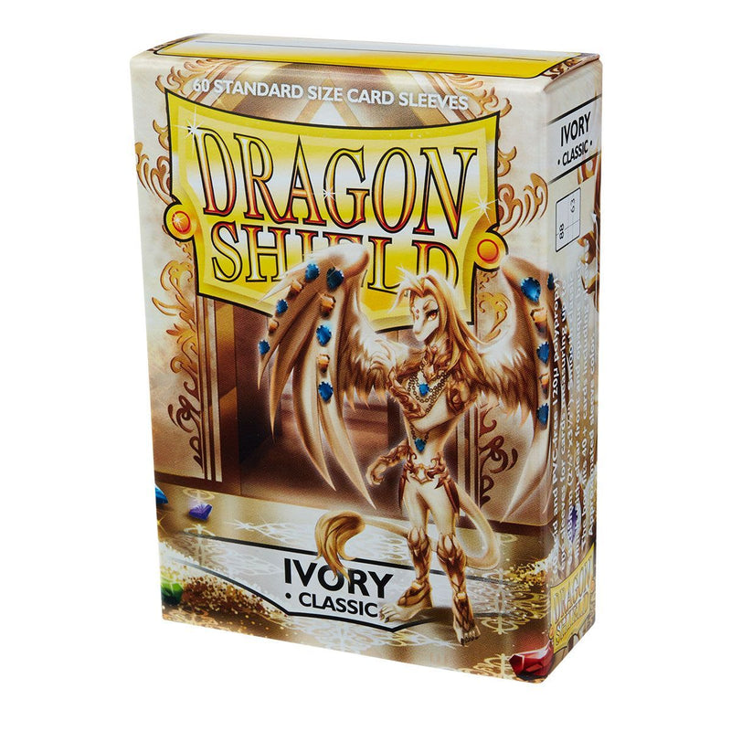 Classic 60 Standard Sleeves (Ivory) | Dragon Shield