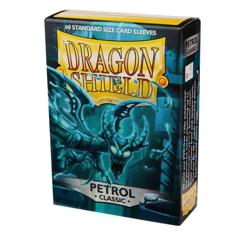 Classic 60 Standard Sleeves (Petrol) | Dragon Shield